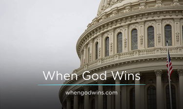 WhenGodWins.com - Creative brandable domain for sale